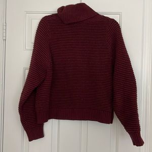 Madewell Side Button Turtleneck Sweater, medium